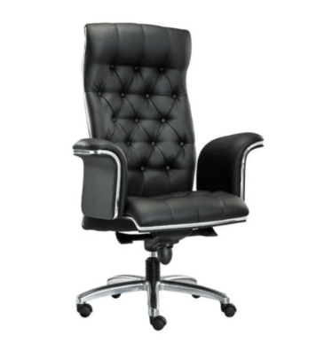 Wess CEO Mid Back Chair - Full Leather