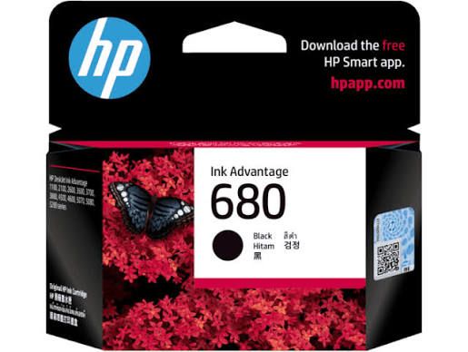 HP 680 Black Original Ink Cartridge