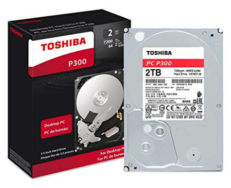 Genuine Malaysia Toshiba Warranty - TOSHIBA 3.5" 2TB 7200RPM Internal Hard Disk Hard Drive 3.5inch for Desktop & PC Computer