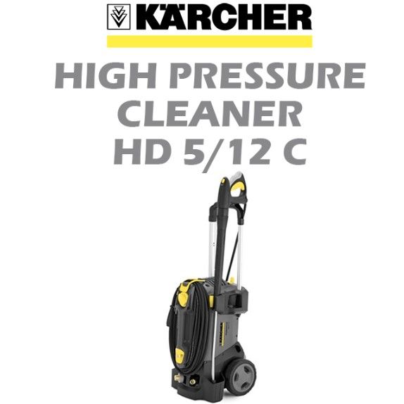 KARCHER HIGH PRESSURE CLEANER HD 5/12 C