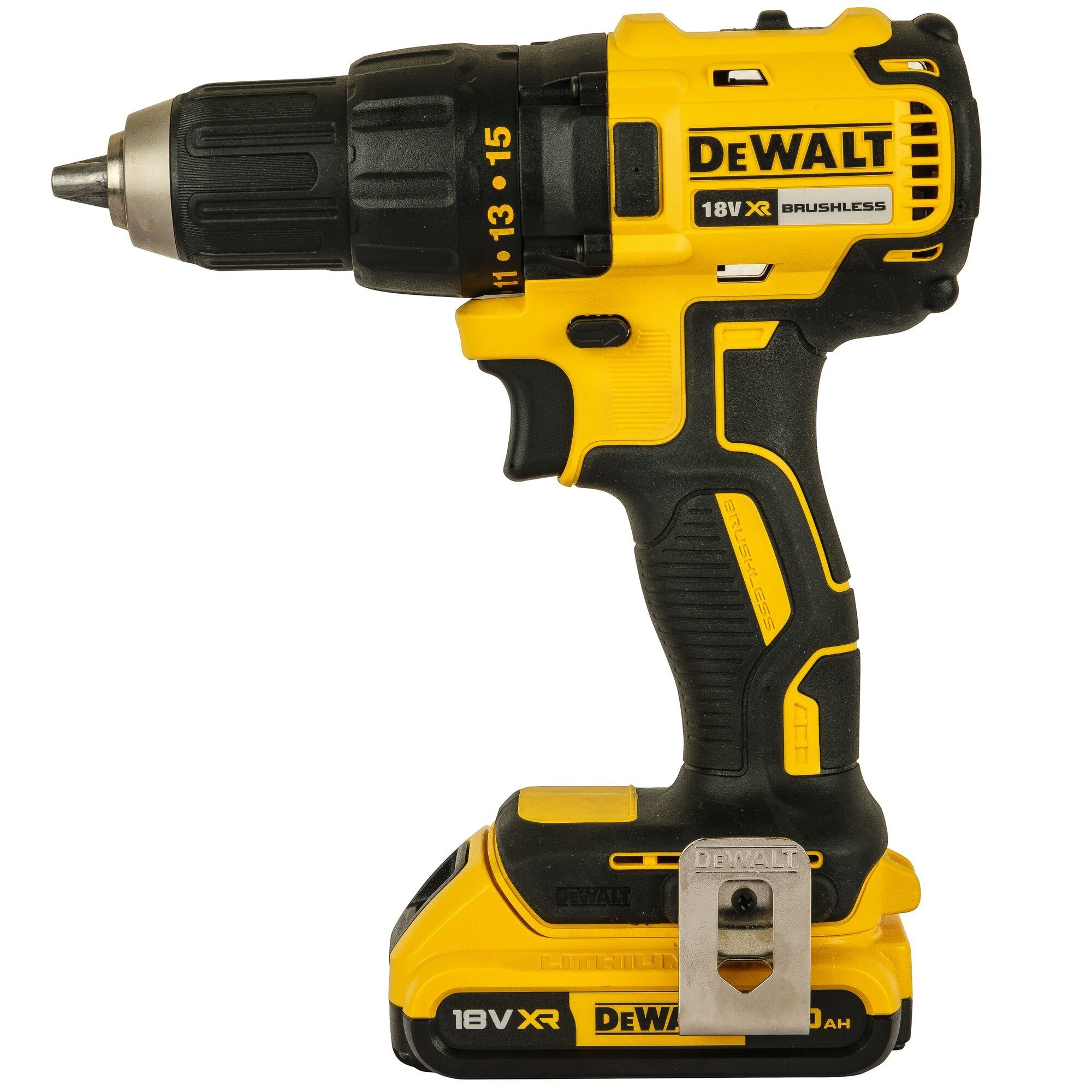 DEWALT Cordless Brushless Hammer Drill Driver (20V/13mm) With Batteries (2 Pcs) & Charger (1 Pc) [DCD7781D2]