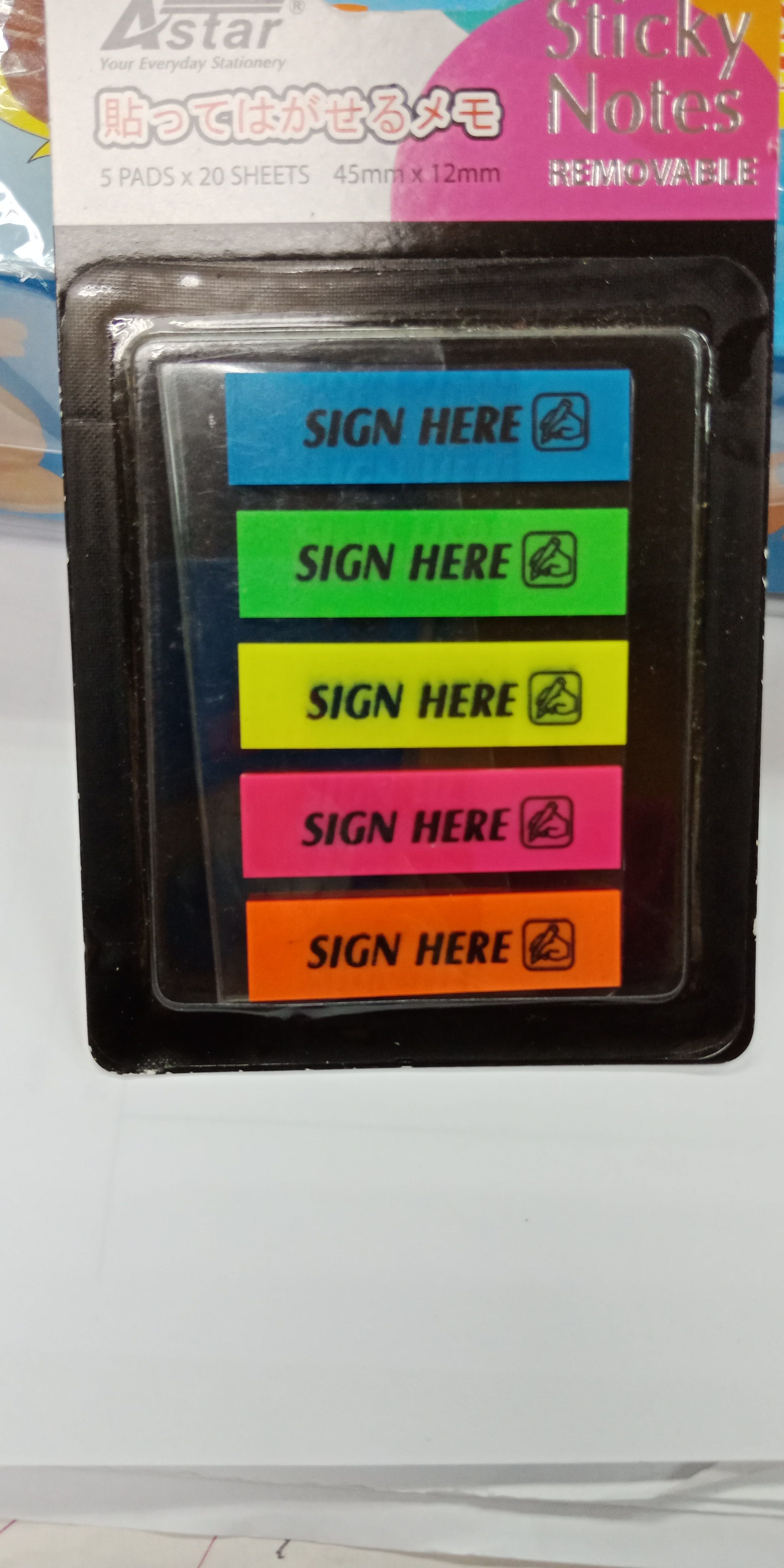 Tag Sign Here