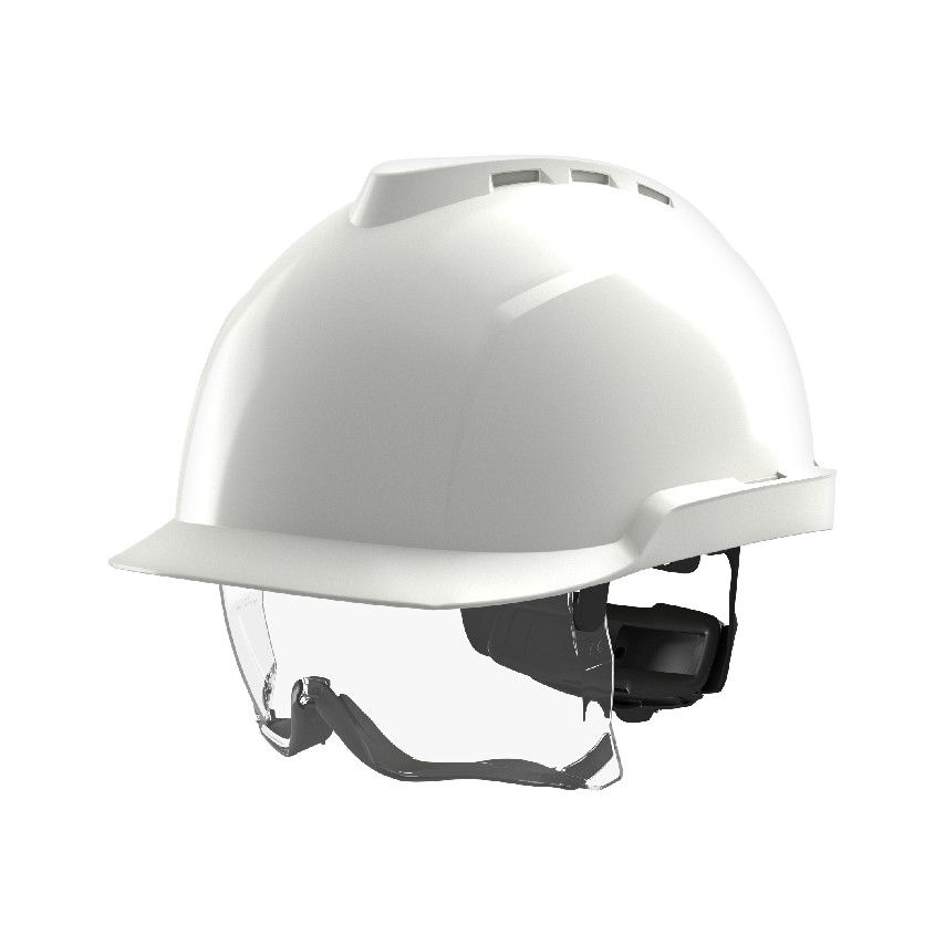 MSA Safety V-Gard 930 White Safety Helmet