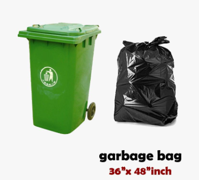 QS Garbage Bag XXL / 36" x 48" inch HDPE Beg