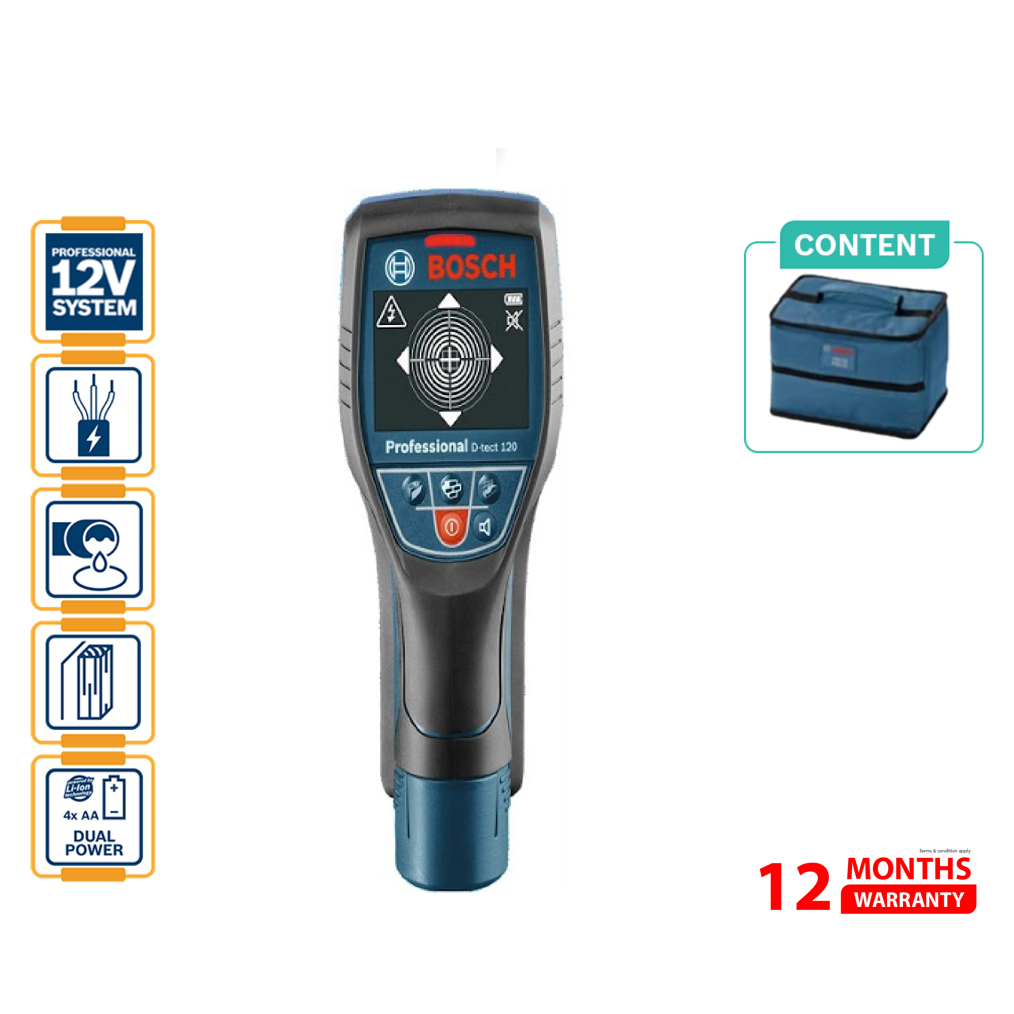 BOSCH D-Tect 120 Detector - 06010813K0