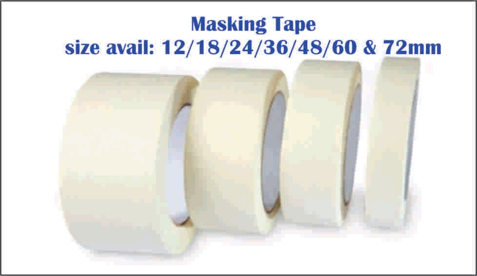 ocha masking tape 12-72mm width option -harge termasuk kod penghantaran semenanjung only