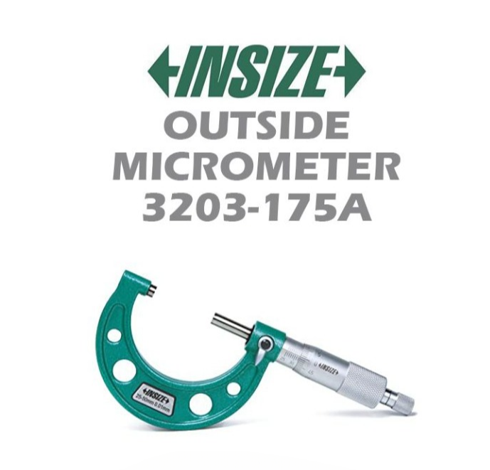 INSIZE OUTSIDE MICROMETER 3203-175A