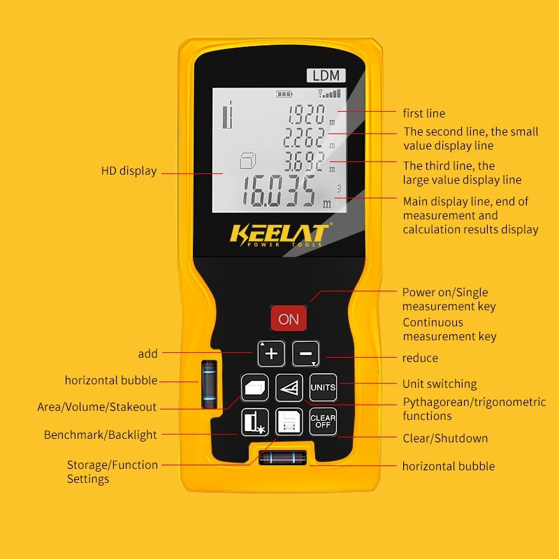 KEELAT Digital Laser Distance Meter