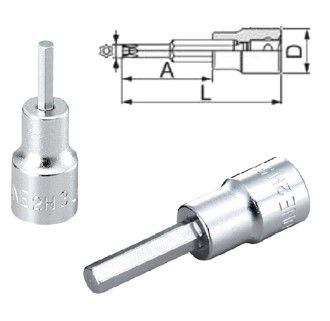 TONE 1/4″ DR HEX SCREWDRIVER SOCKET