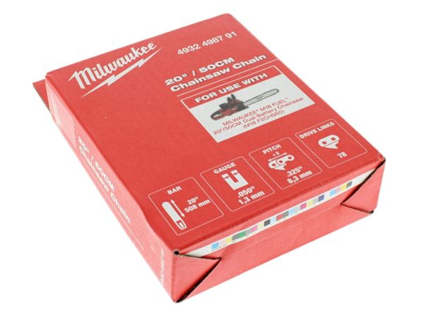 Milwaukee Saw Chain 20" , 16", 14", 12", 10", 6" (For M18, M12)