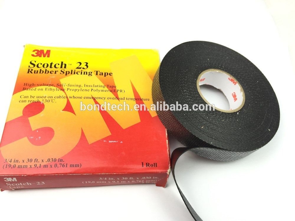 3M SCOTCH® 23 RUBBER SPLICING TAPE 19MM X 9.0 X 0.76MM