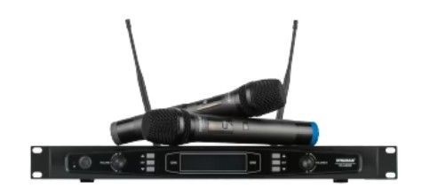 Dynamax Dual UHF Microphone Wireless
