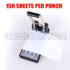 Geomaster Puncher 150Sheets Puncher -2 Hole Heavy Duty Puncher -150 Sheets