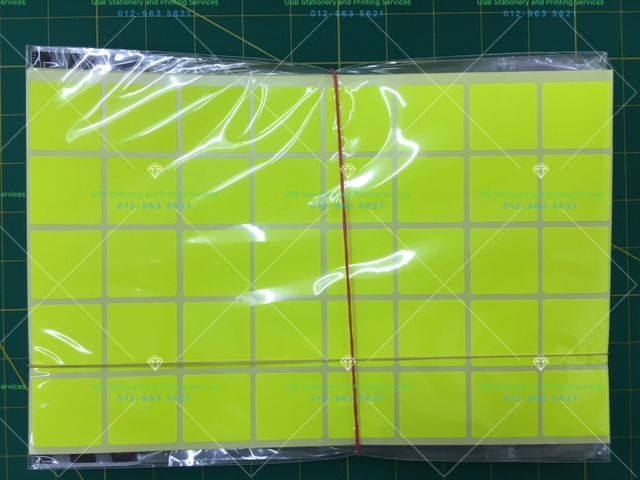 Sticker Label 13mm x 19mm