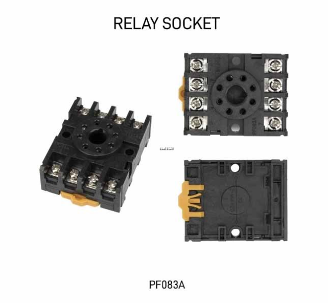 XGH PF083A RELAY SOCKET, SCREW 8 PINS
