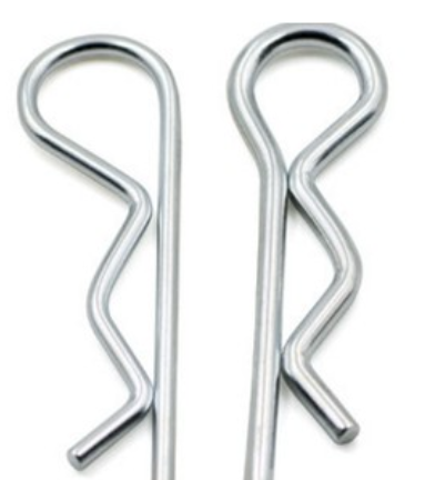 Saferty R Pin / Crowfoot Safety Pin / Cotter Pin / 10pcs per pack