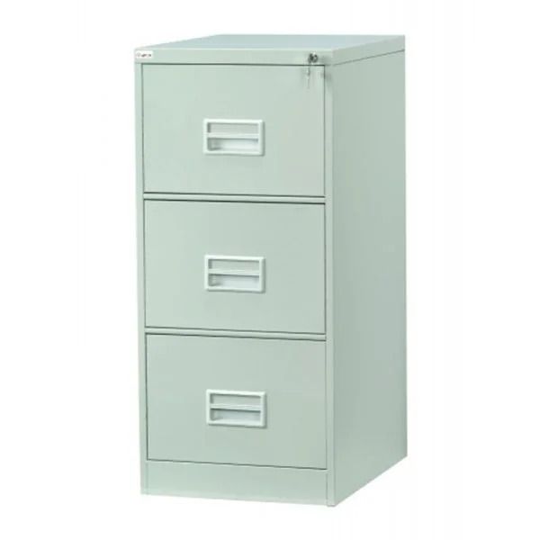 3 Drawer Filing Cabinet With Recess Handle
