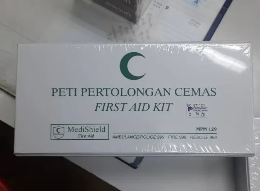 First Aid Kit With Medicine 5" x 10"