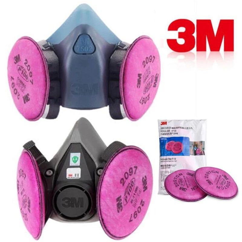 3M Particulate Filter 2091 2097 6200 7502 (2pcs)