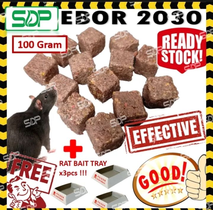 EBOR 100G UBAT TIKUS YANG BERKESAN-FREE DELIVERY