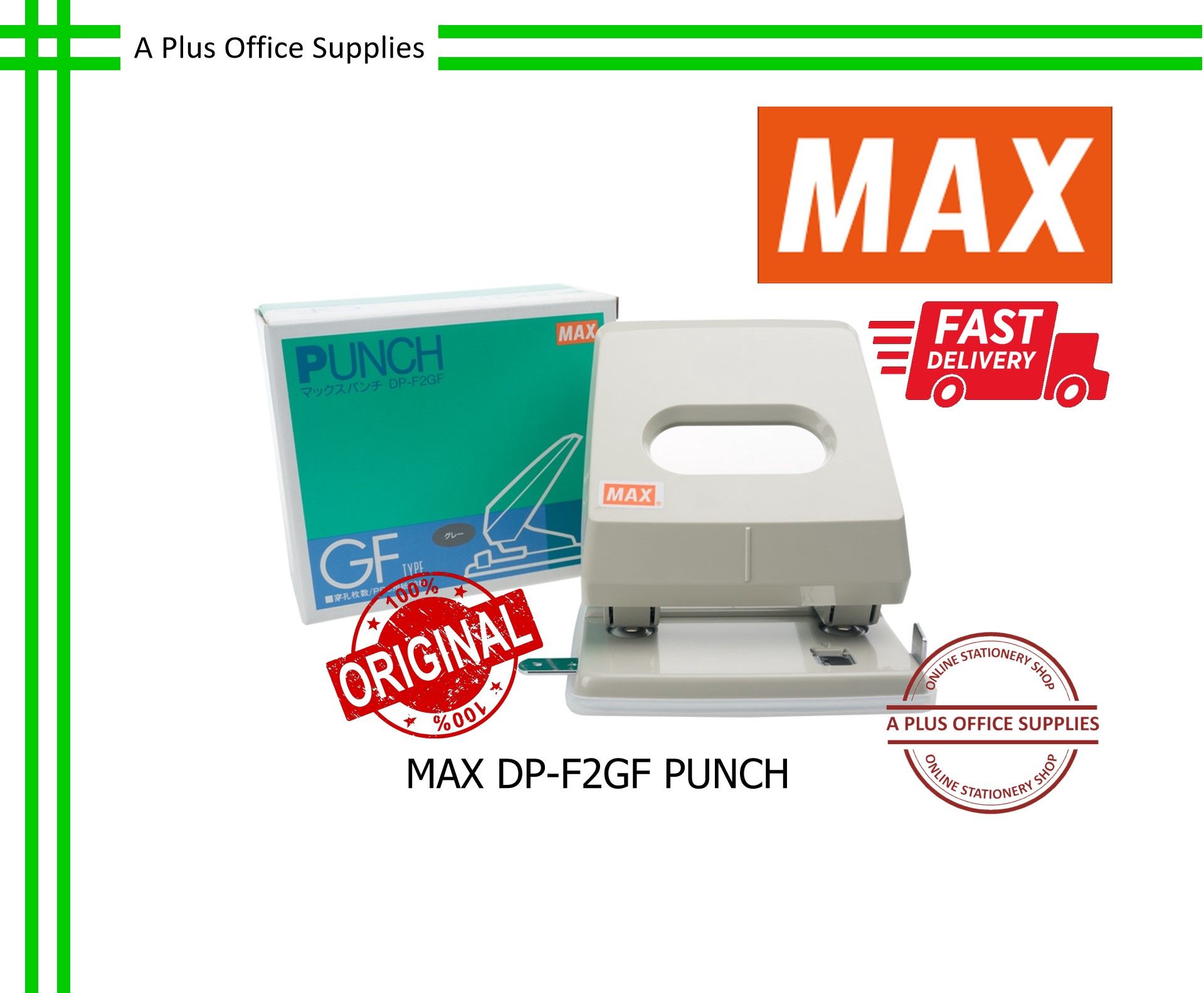 MAX DP-F2GF Punch / Penebuk Lubang
