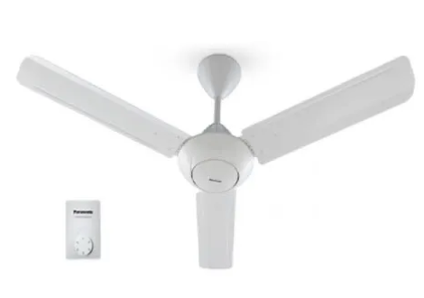 [2 UNITS] PANASONIC F-M15A0 60" 3 BLADES REGULATOR CEILING FAN WHITE / DARK GREY