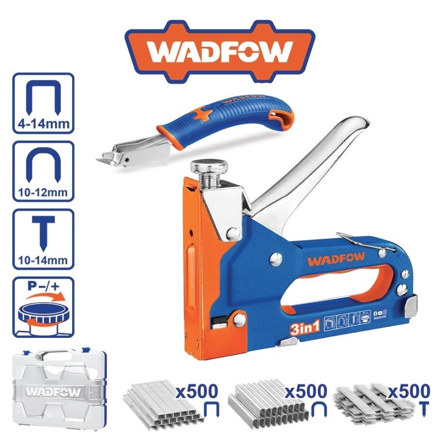 WADFOW 3IN1 STAPLE GUN SET LENGTH?4-14MM WGU4B06