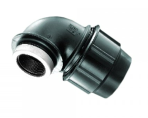 *HDPE Poly Fittings Female Bend 25mm x 3/4"