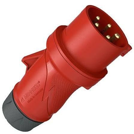 Mennekes 13520 CEE Power Top Extra 32A 5 Pole Plug & Socket (Male & Female)