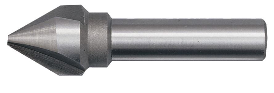 Sherwood 82掳, Countersink, 10mm, Straight Shank, 3 fl, Cobalt High Speed Steel SHR0207100K