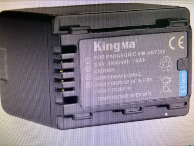 KingMa NP-FV70 Rechargeable Battery Pack for Sony FDR-AX33 AX53 HandyCam Camcorder