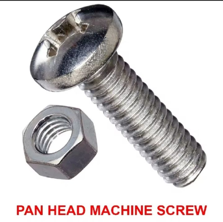 SUS PAN HEAD SCREW M4 & M5 Qty-100/pcs/pack