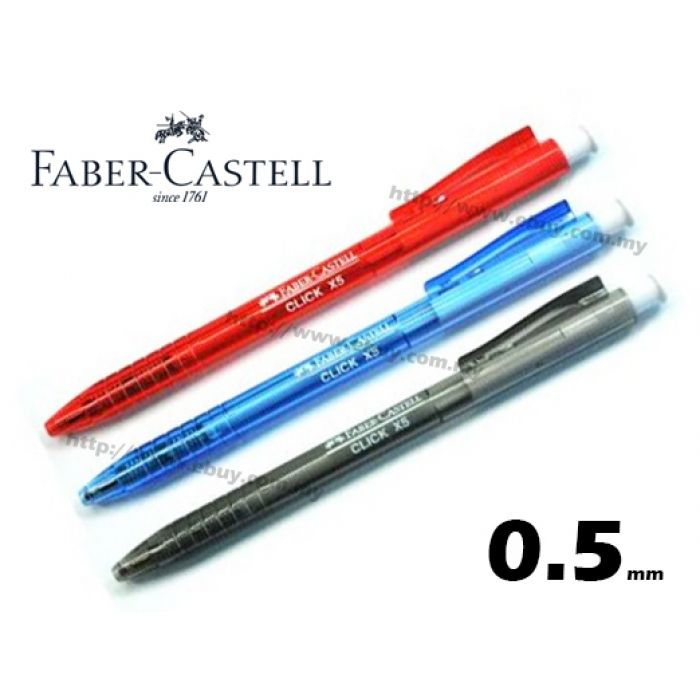 Ball Pen Faber Castell Click X5 0.5