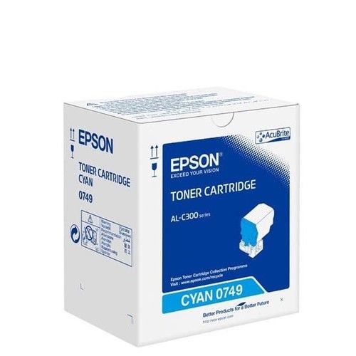 Genuine Malaysia Epson Warranty Epson - Epson C13S050749 Cyan Toner Cartridge