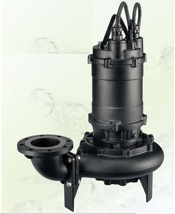 EBARA NON-CLOG SUBMERSIBLE PUMP / MODEL: 100 DML 53.7 c/w 3.7kw