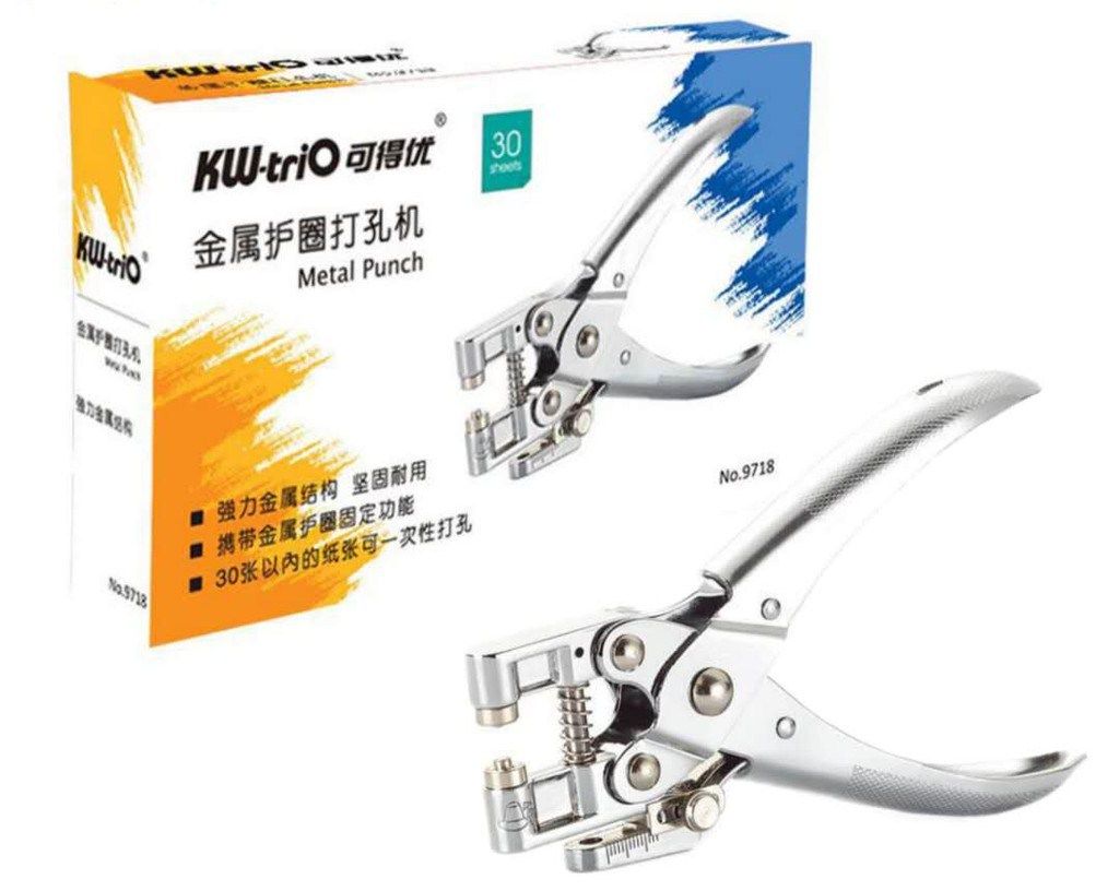 KW-TRIO METAL PUNCH NO.9718