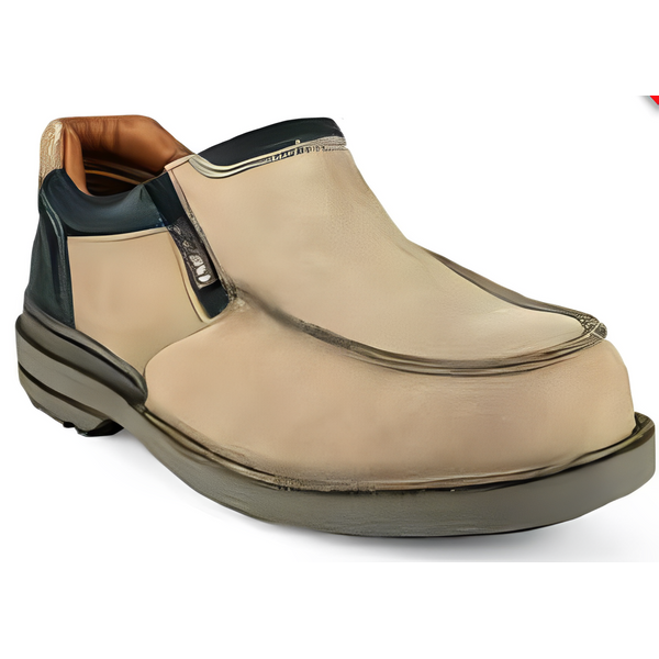 Black Hammer Low-cut Slip-Ons - NB Brown