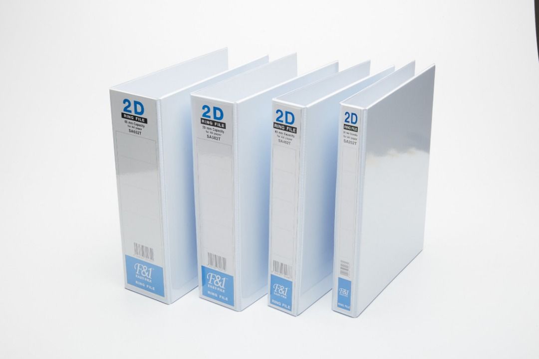 eastern file 25 mm 2D Ring White PVC File