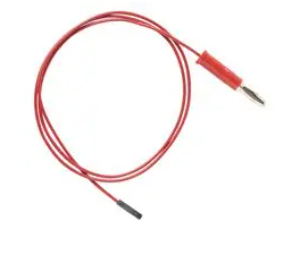 Fluke PATCH 4771-24-2 Banana Plug/.025 Sq Recept (red)