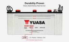 BATTERY YUASA N120