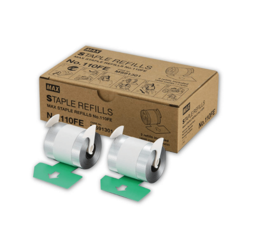 MAX NO.110FE STAPLES (STAPLER BULLET)
