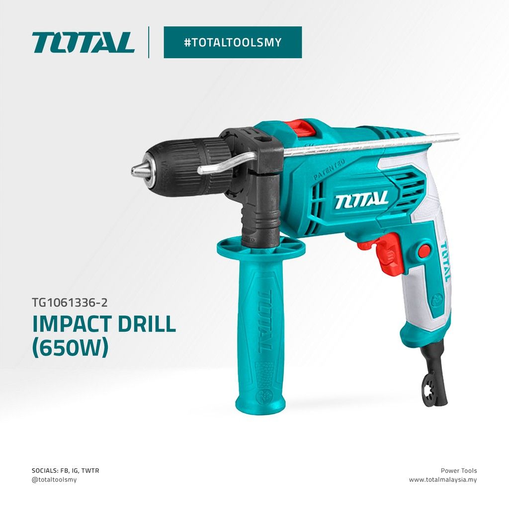 TOTAL IMPACT DRILL (650W) - TG1061336-2