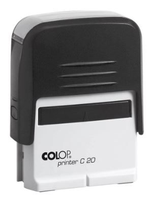 COLOP Self-Inking Text Stamp C20 38mm x 14mm Black