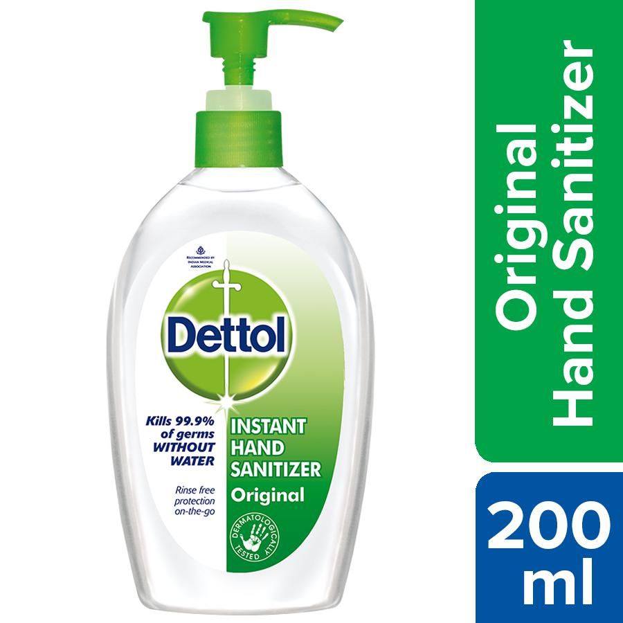 Dettol Hand Sanitizer Original 200ml