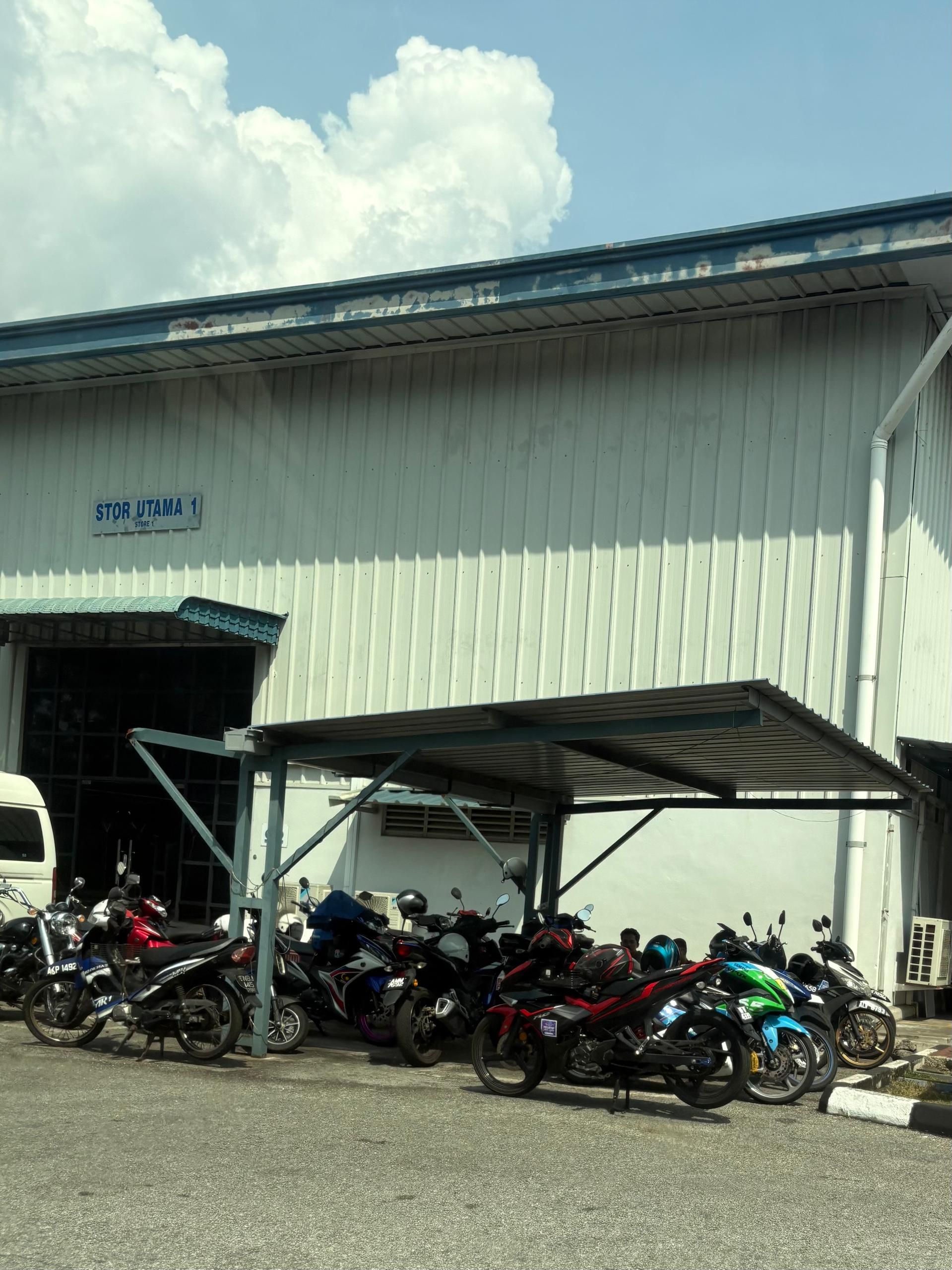 Anti Corossion Bike Parking Structure (Heavy Duty)