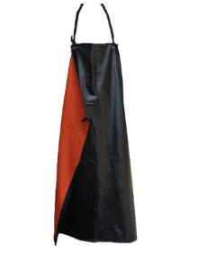 *Heavy Pvc Water Nylon Apron Proof Various - Black