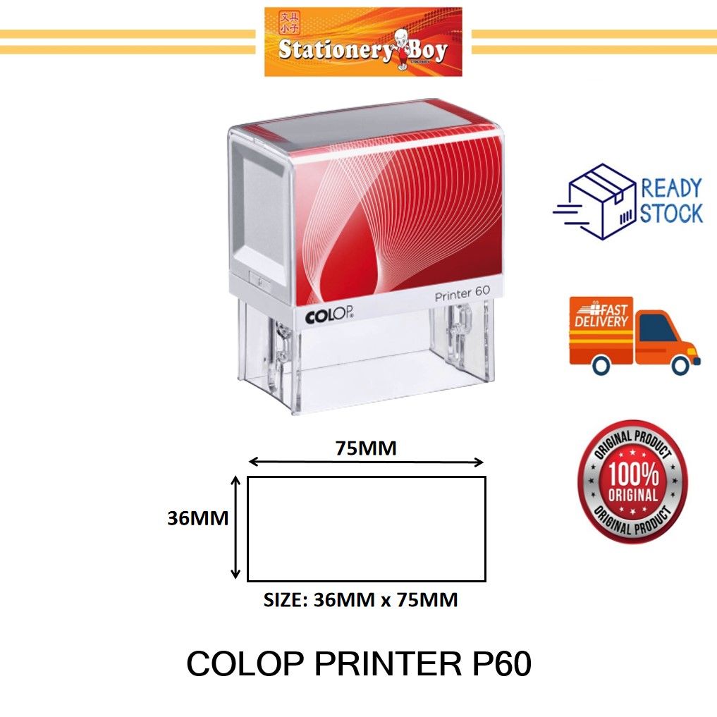 COLOP P60 SELF-INKING STAMP
