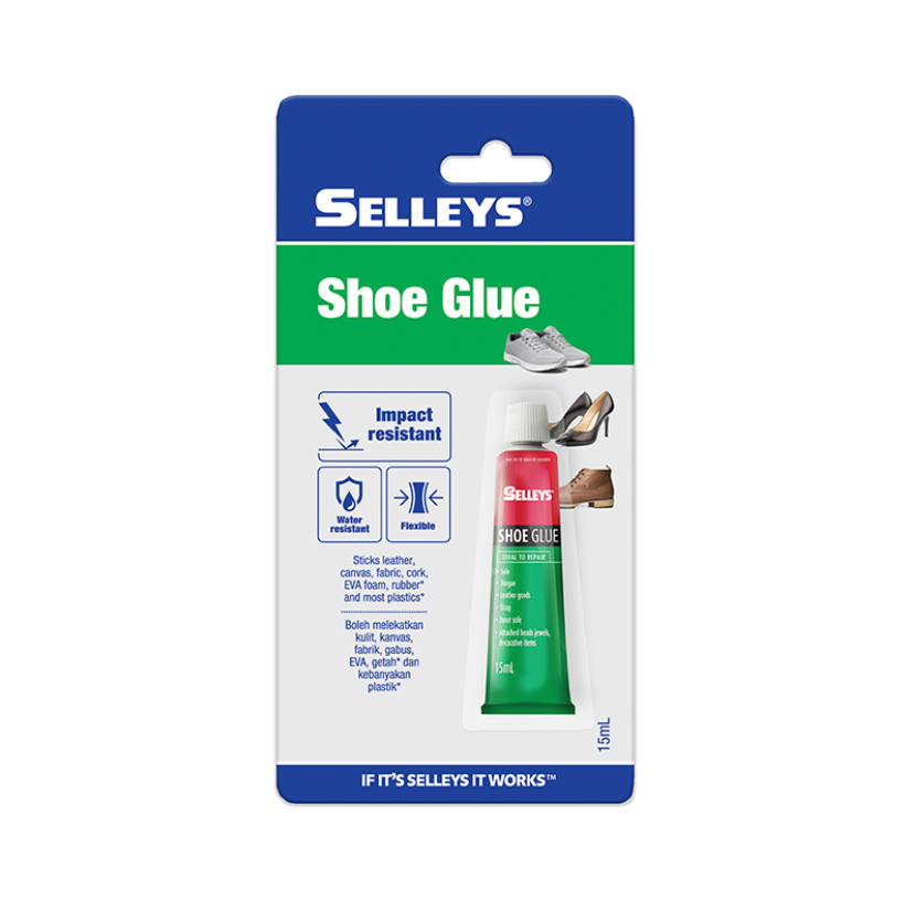 SELLEYS SHOE GLUE GAM KASUT (15ML)