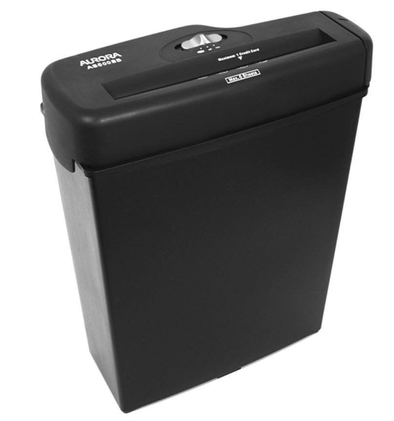 AURORA SHREDDER AS600SB PAPER SHREDDER
