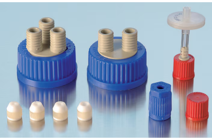 *Duran® GL 45 connection system caps and accessories